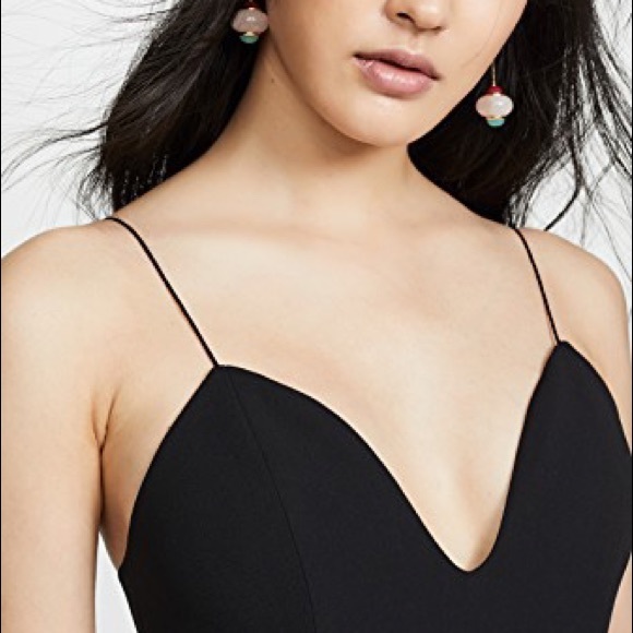 Alice & Olivia Lina Deep Sweetheart Jumpsuit - Picture 2 of 3